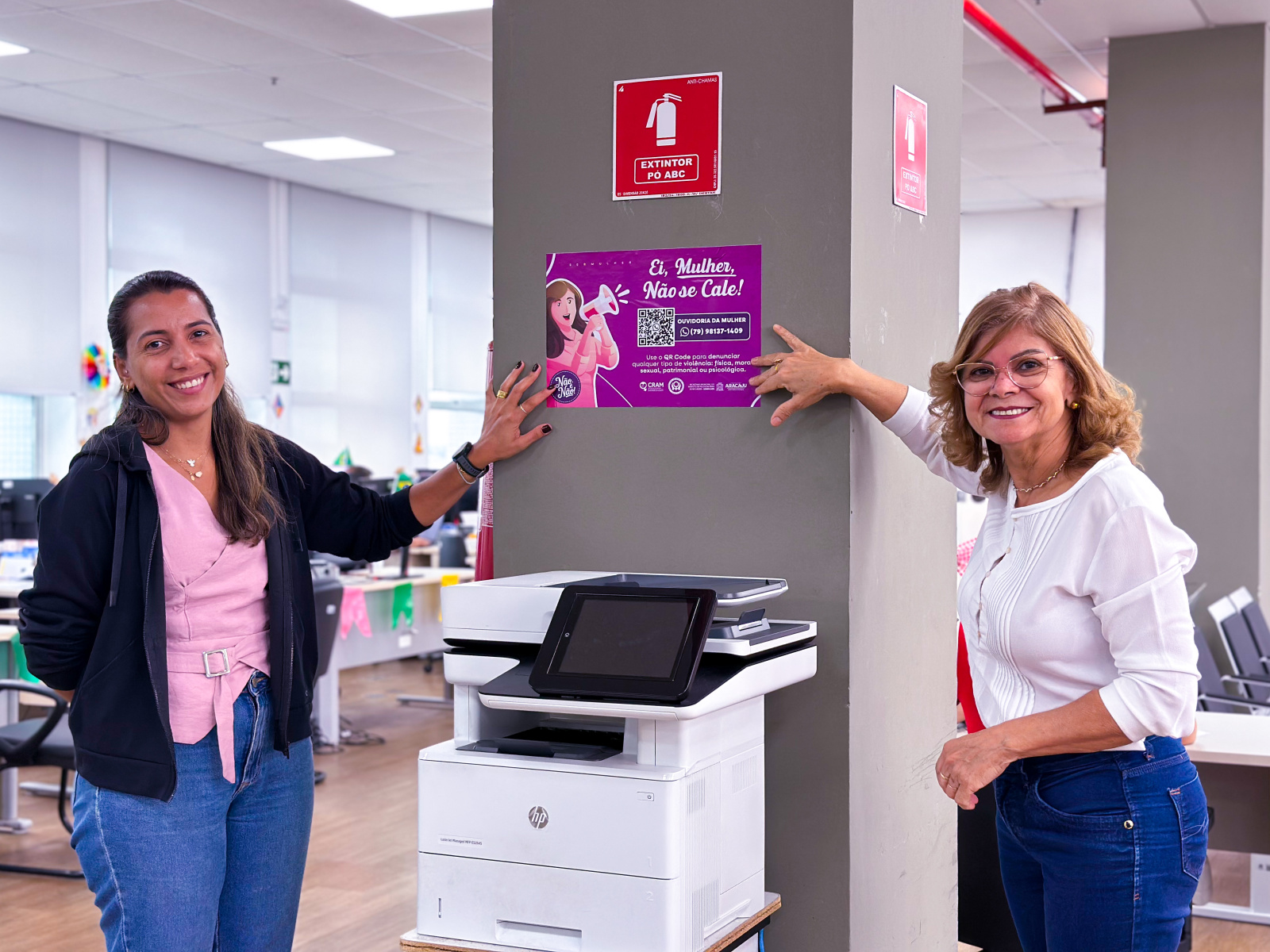 Campanha da SerMulher promove acolhimento e conscientização entre servidoras municipais