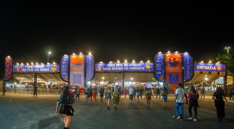 Entrada A será o acesso único à arena do Arraiá do Povo neste domingo