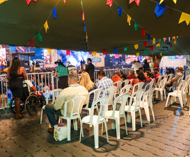 Forró Caju 2026: Camarote da Acessibilidade promove inclusão e conforto