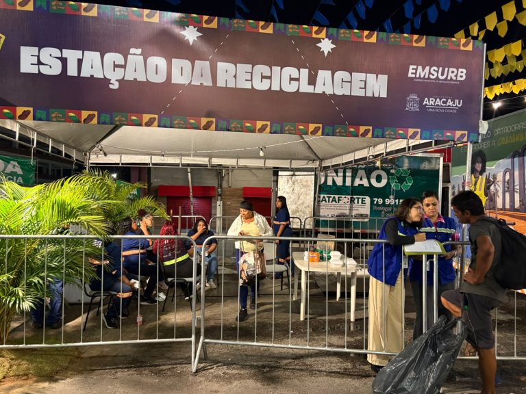 Forró Caju 2026: Estação da Reciclagem transforma resíduos em oportunidades