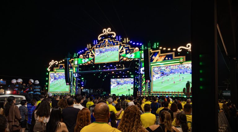 Forró e futebol se unem no Arraiá do Povo na estreia do Brasil na Copa