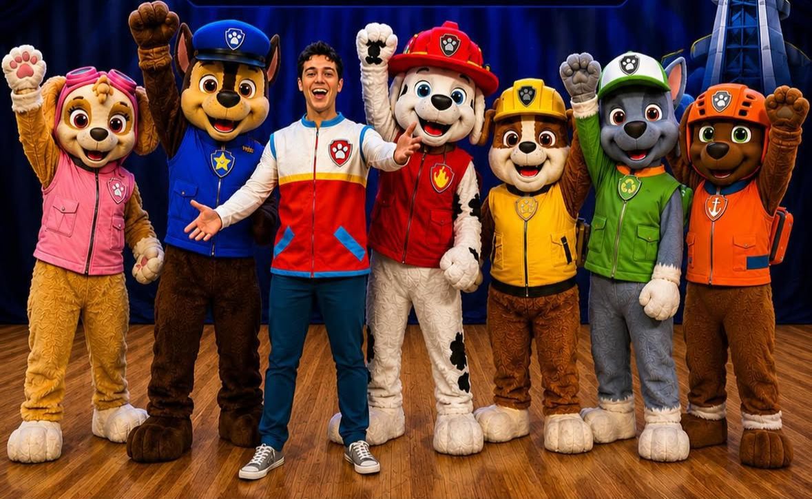Patrulha Canina traz nova aventura a Aracaju em agosto no Teatro Atheneu