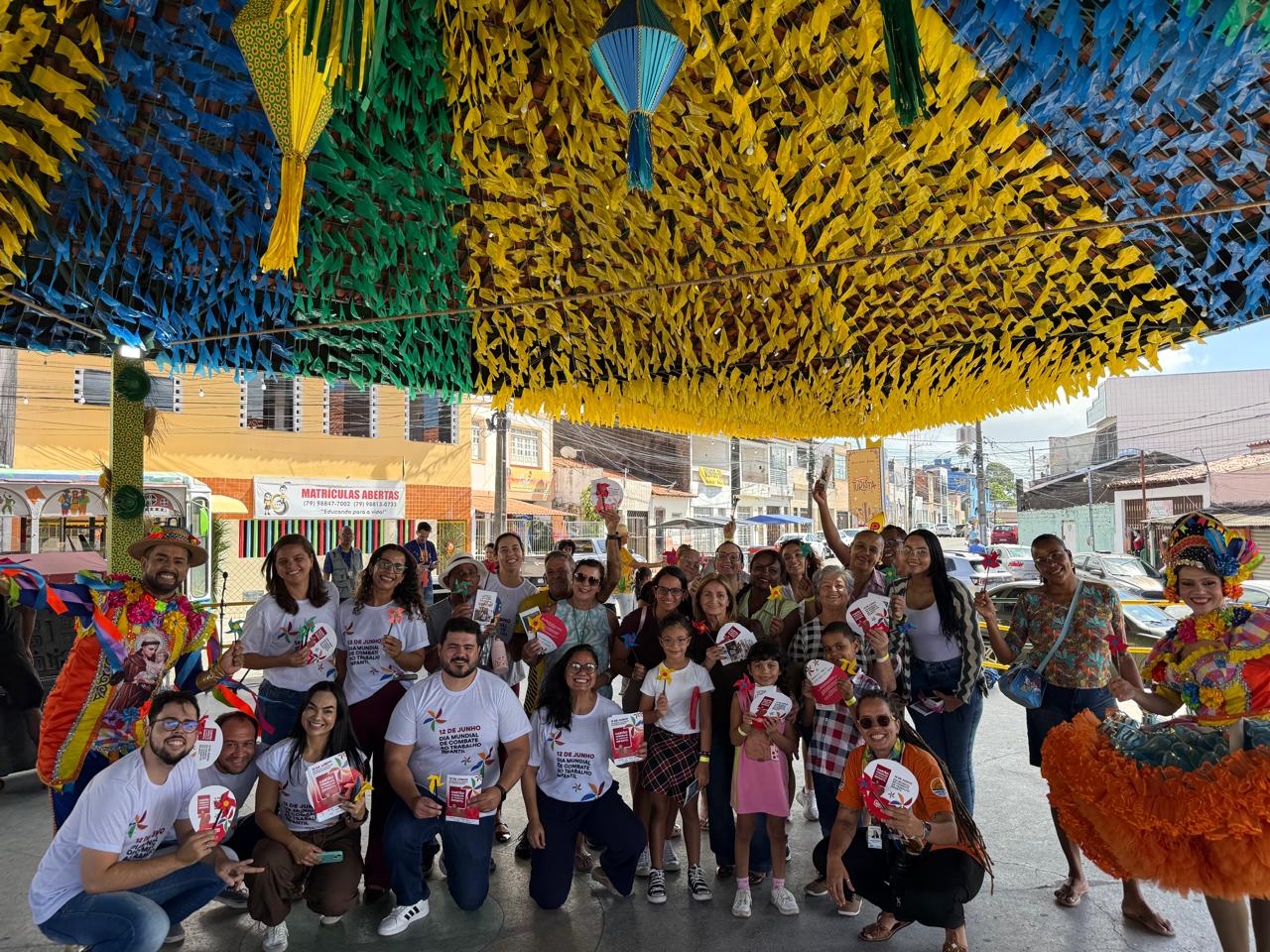 Roda de conversa em Aracaju destaca a importância do combate ao trabalho infantil