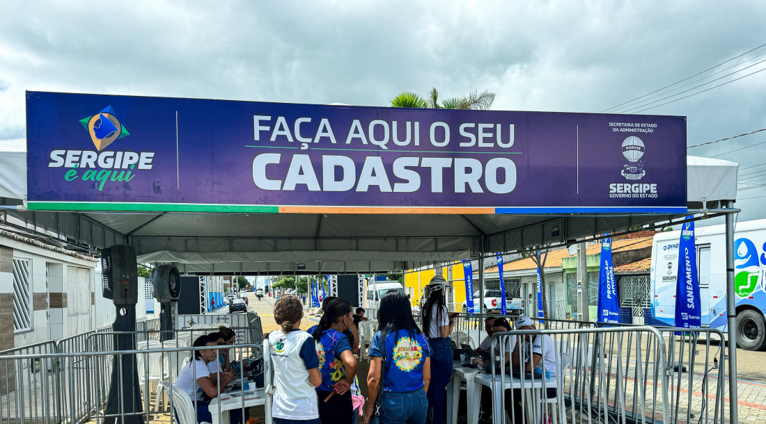 ‘Sergipe é Aqui’ leva cidadania e serviços ao Médio Sertão