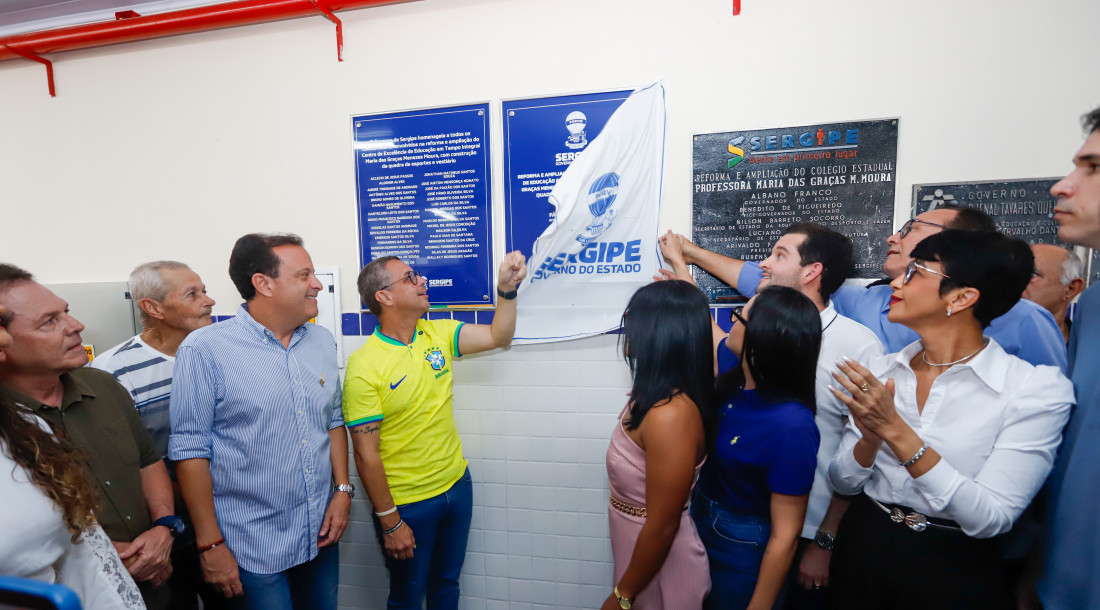 Sergipe investe R$ 8 mi em escola reformada e novo estádio em Itabi