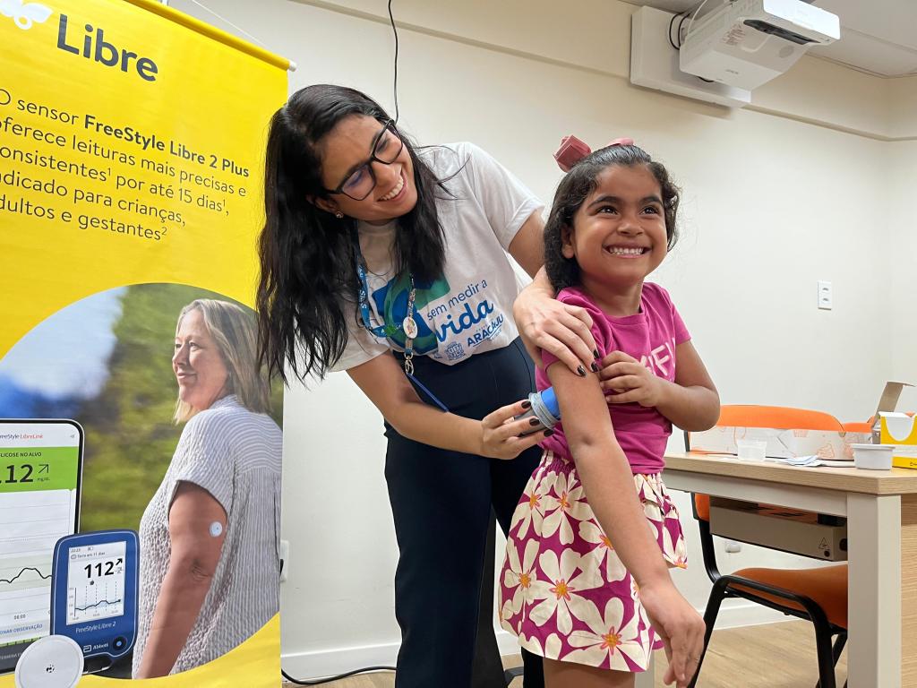 Aracaju amplia projeto com sensores para jovens com diabetes tipo 1