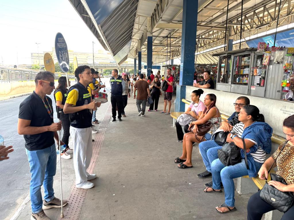 Aracaju promove ação educativa pela acessibilidade no transporte coletivo