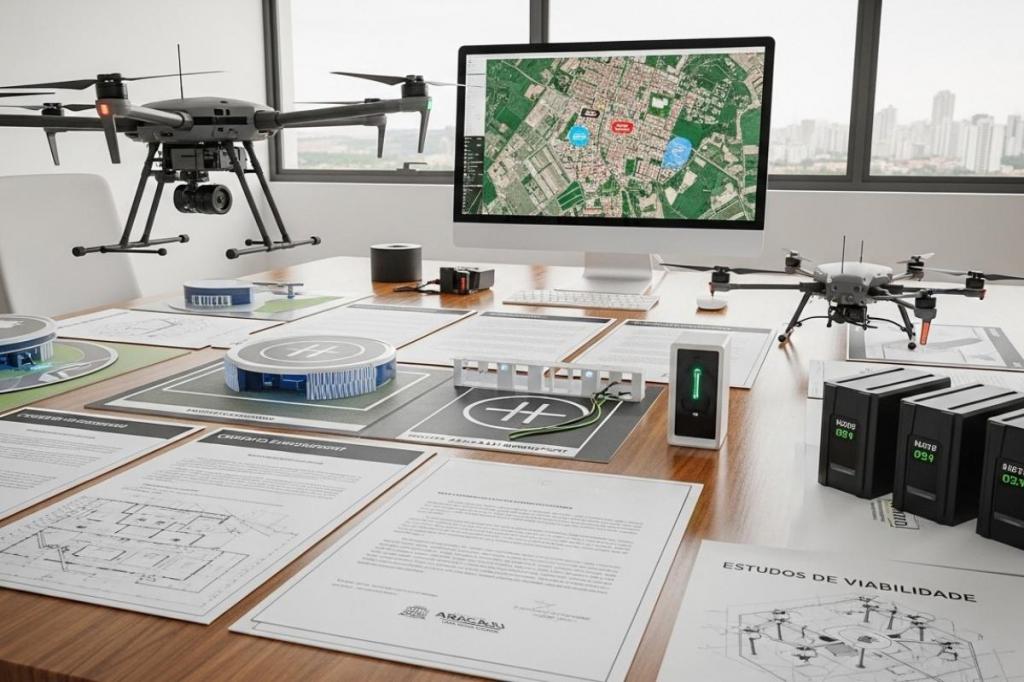 Aracaju promove consulta pública para implantação de droneports com evento de abertura