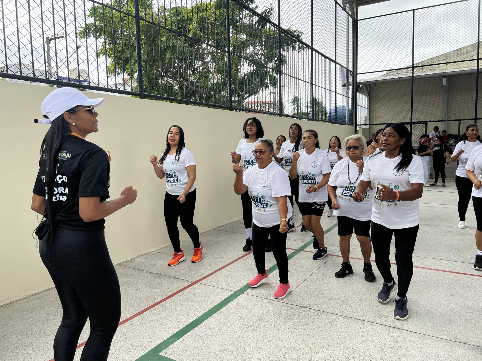 Atividades Esportivas Marcam o Tamo Junto Aracaju no Bairro Soledade