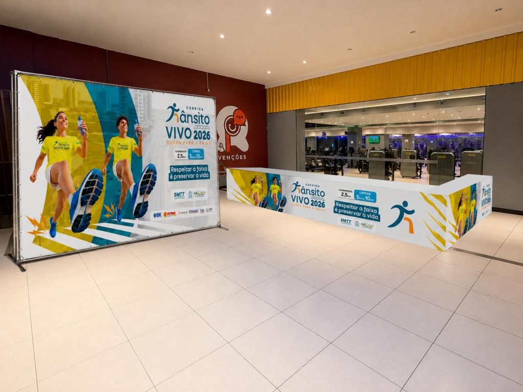 Kits da Corrida Trânsito Vivo serão entregues nos dias 28 e 29 de julho