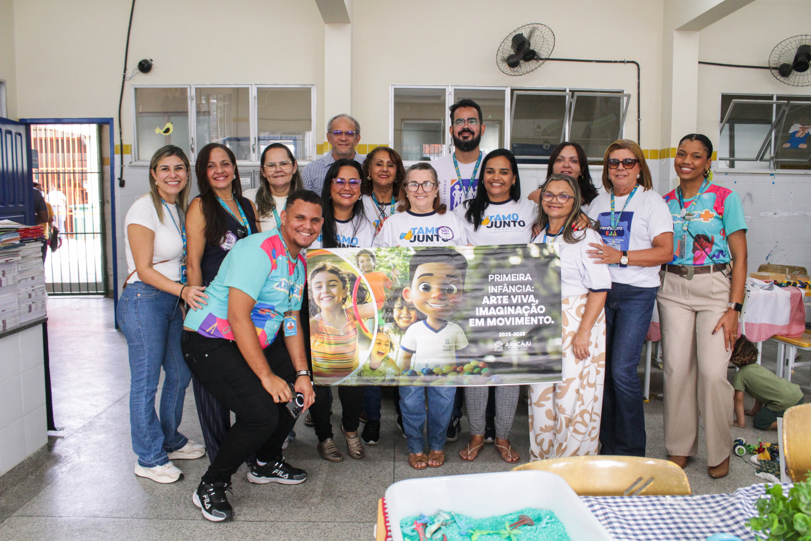 Oficinas e Atividades Culturais Animam Crianças no Tamo Junto Aracaju