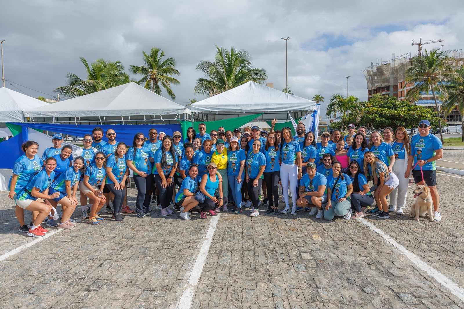 Prefeita Emília participa do Circuito Saúde e valoriza profissionais da saúde