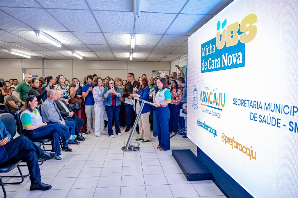 Programa ‘Minha UBS de Cara Nova’ revitaliza Unidades de Saúde em Aracaju