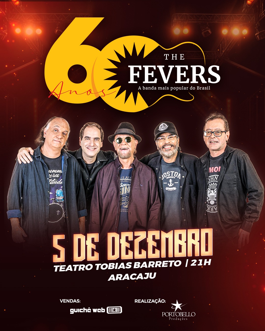 Viva a música e a história: The Fevers em Aracaju