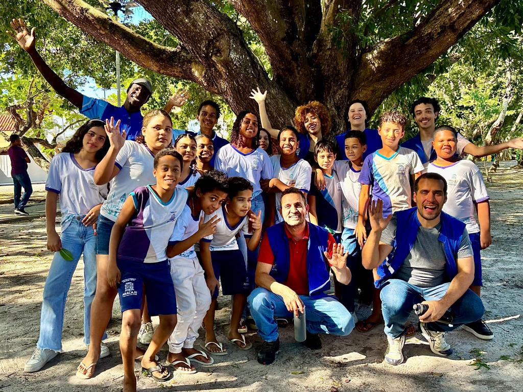 Alunos conhecem manguezal e história de Sergipe no Parque do Poxim