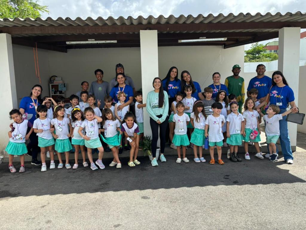 Crianças conhecem Ecoponto do Jabotiana em ação de educação ambiental