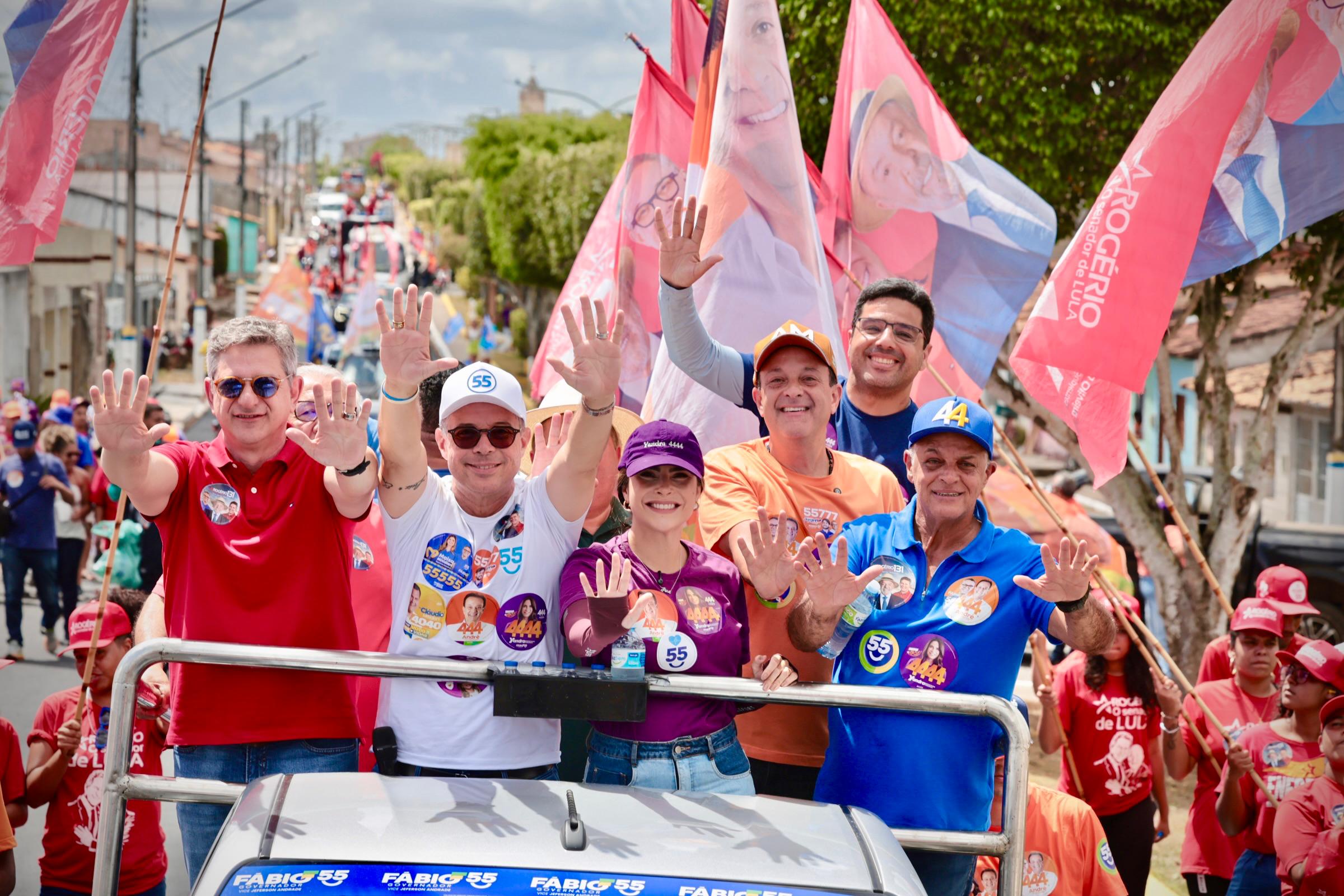 Carreata do governador Fábio Mitidieri em Cumbe
