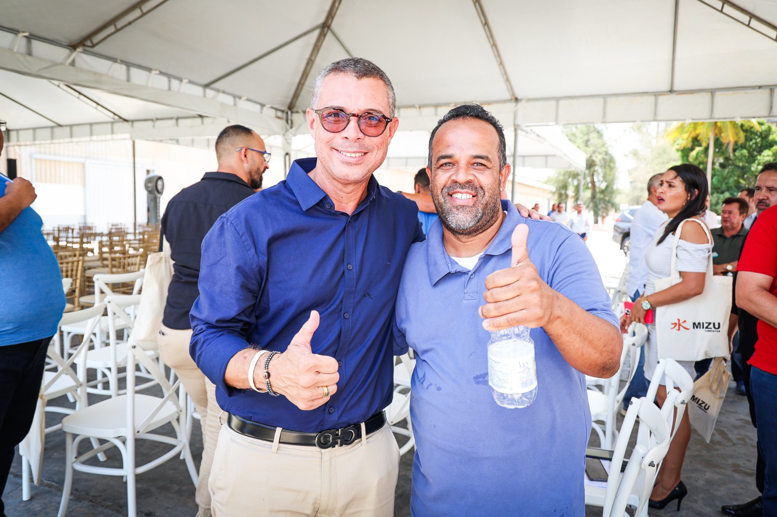 Governador Fábio Mitidieri em visita a empreendimentos em Sergipe
