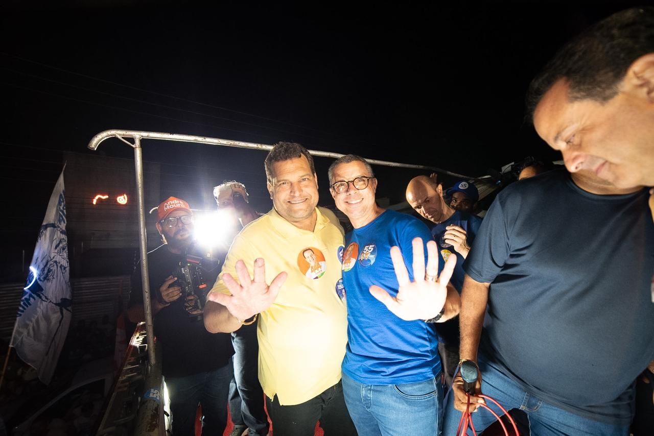 Socorro recebe Fábio e André Moura em noite de mobilização no Marcos Freire II