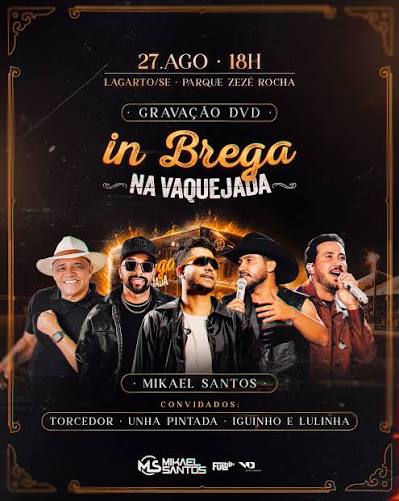 Mikael Santos e a celebração da música sergipana em Lagarto