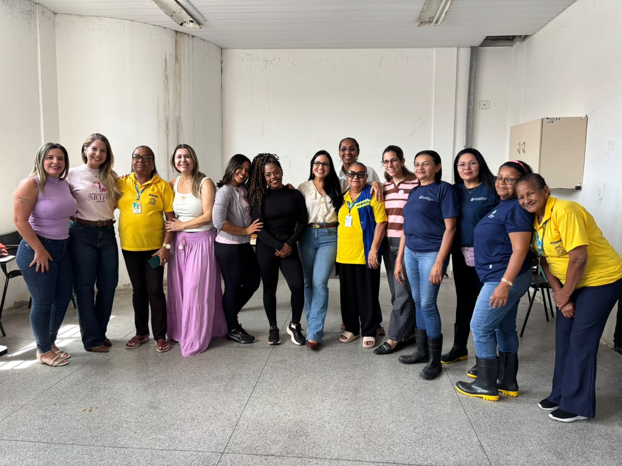 Mercado Milton Santos recebe ação do Agosto Lilás em Aracaju