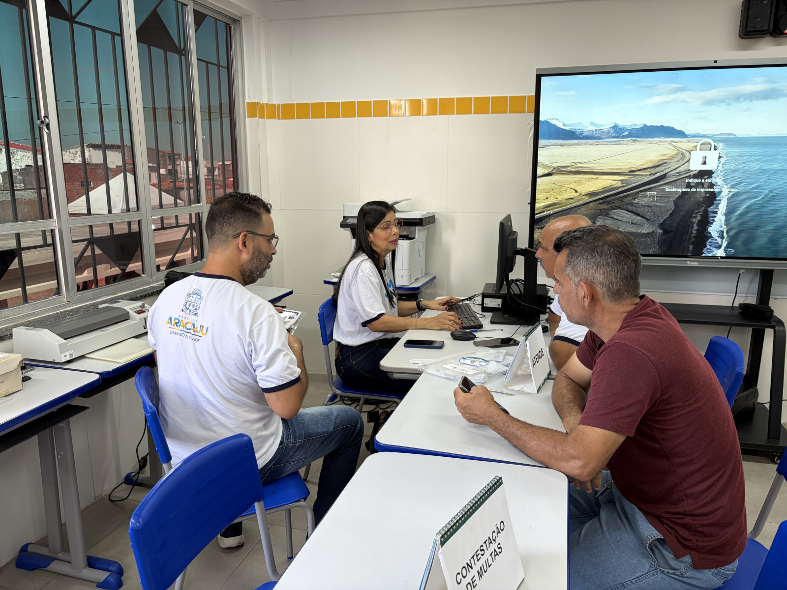 SMTT leva serviços de trânsito ao Tamo Junto Aracaju no Getúlio Vargas