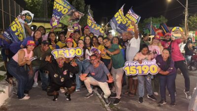 Carreata no Santos Dumont marca reta final da campanha da Delegada Danielle