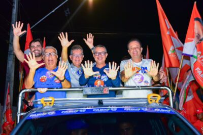 Bugio recebe carreata de Fábio Mitidieri com apoio de moradores da região