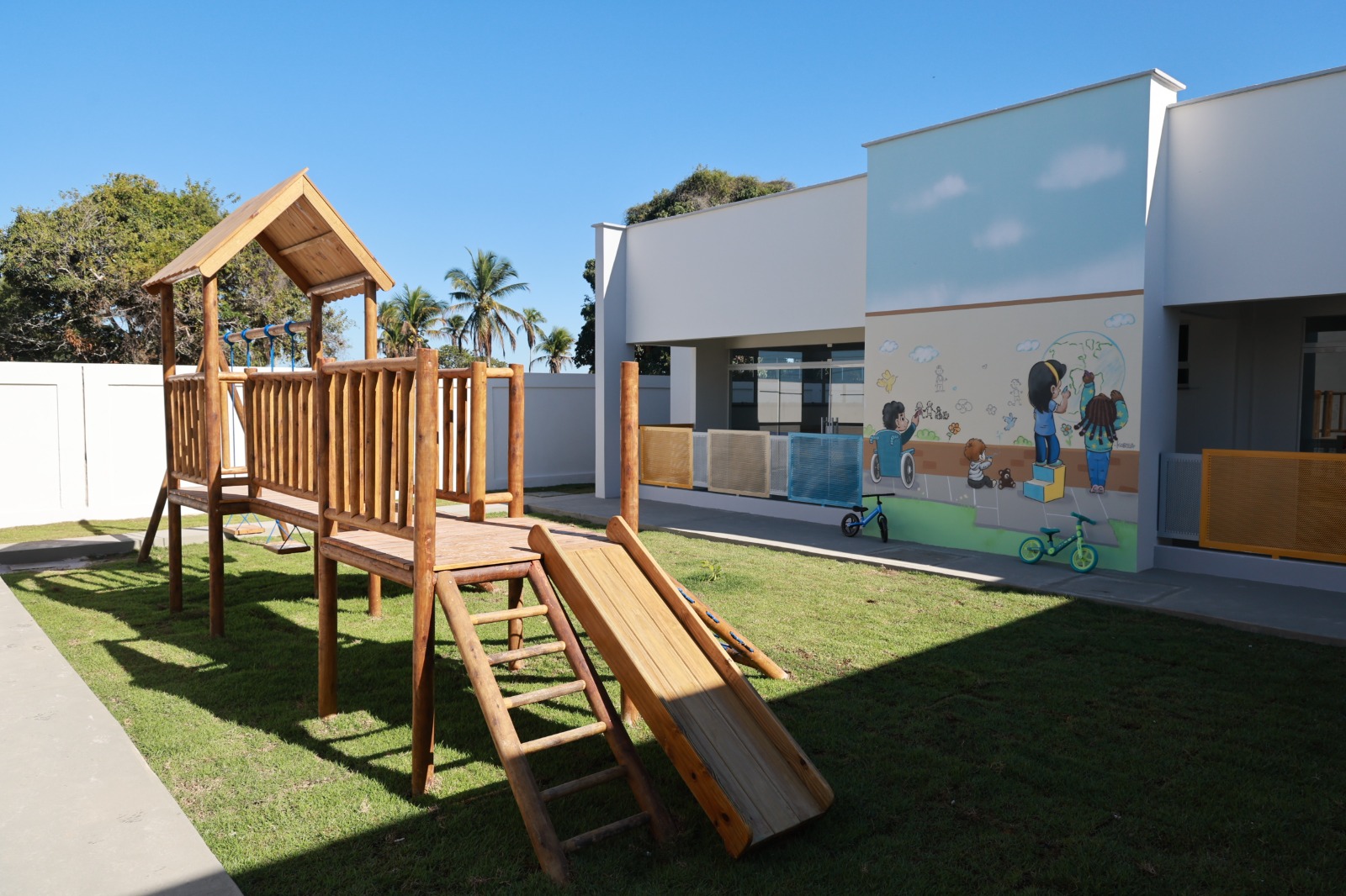 Sala da Creche-escola Maria Chiquinha, do programa Ameei