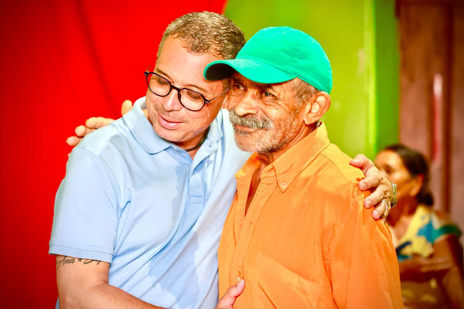 Governador Fábio Mitidieri em atividade de campanha