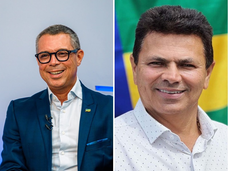 Governador Fábio Mitidieri e o candidato Valmir de Francisquinho