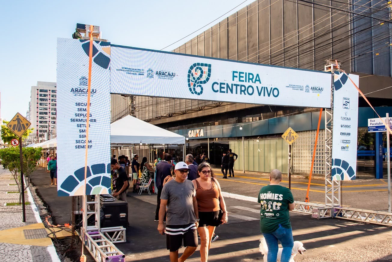 Centro de Aracaju recebe neste sábado a segunda edição da Feira Centro Vivo