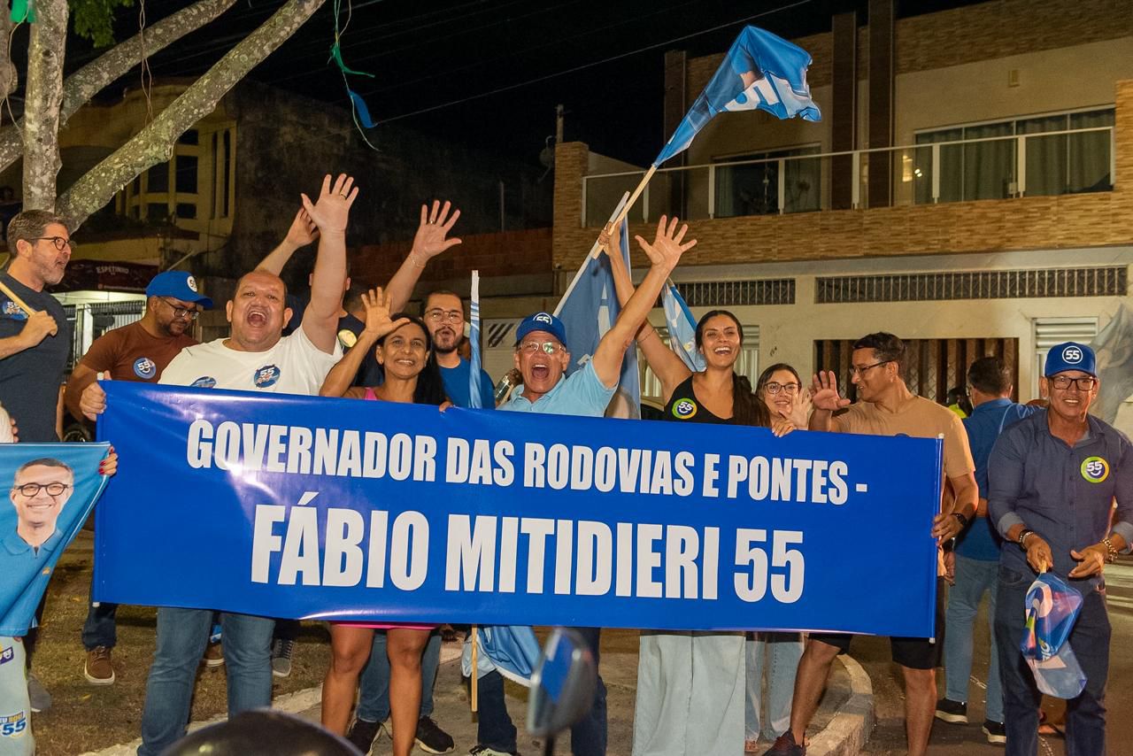 Minicarreata do governador Fábio Mitidieri no bairro Industrial, em Aracaju