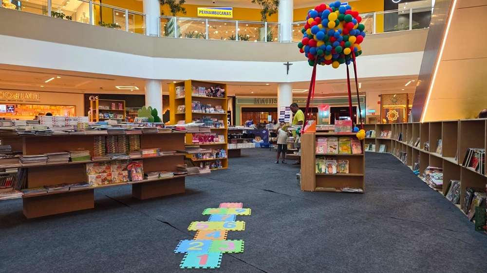 Garanta até 70% de desconto na Feira de Livros no RioMar Aracaju
