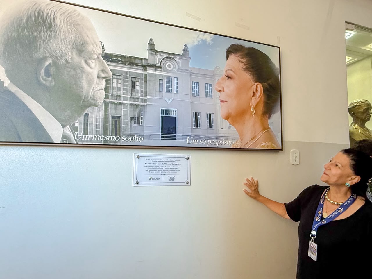Hospital de Cirurgia presta homenagem a Márcia Guimarães no ano da Acreditação ONA 3