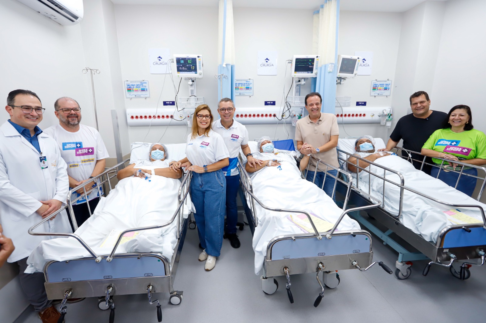 Programa de Fábio Mitidieri coloca Sergipe entre os líderes do Nordeste em cirurgias