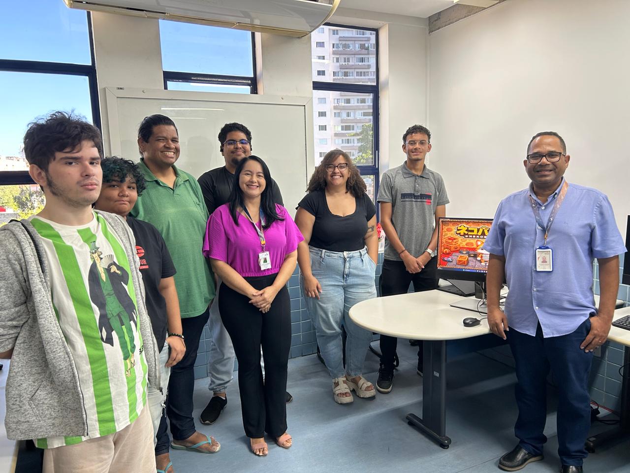 Estudantes do curso de Desenvolvimento de Jogos do Senac Sergipe apresentam o jogo Nekobakoban