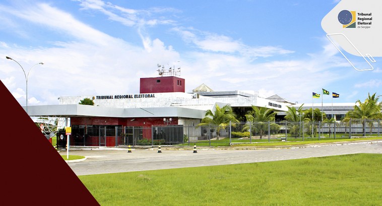 Fachada do Tribunal Regional Eleitoral de Sergipe, em Aracaju