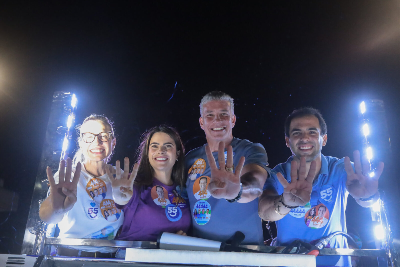 Carreata leva Yandra Moura às ruas de Capela com lideranças locais
