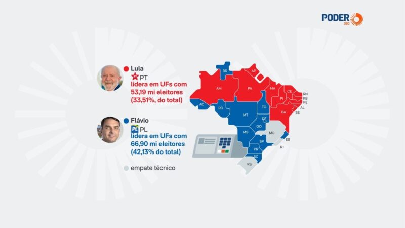 Veja onde Lula e Flávio Bolsonaro votaram neste domingo